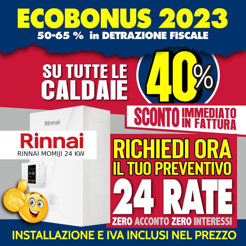 Offerta Caldaia condensazione - Rinnai - Roma